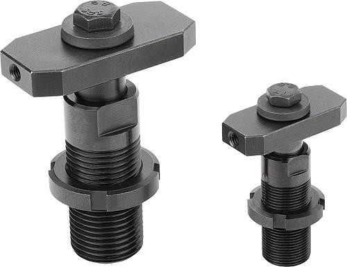 Spanneisen doppelseitig 90° schwenkbar