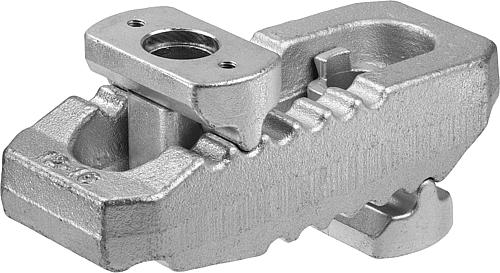 Spanneisen verstellbar, Form A