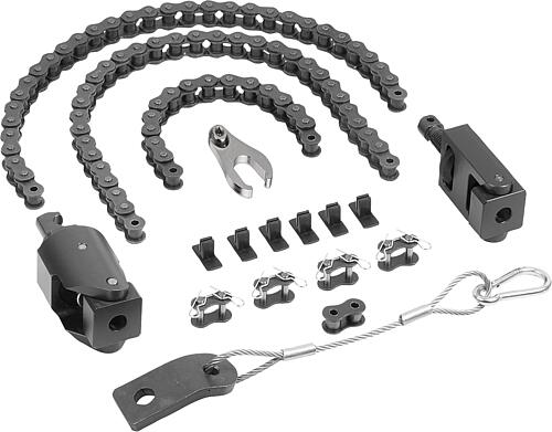 Kettenspanner-Sets Stahl
