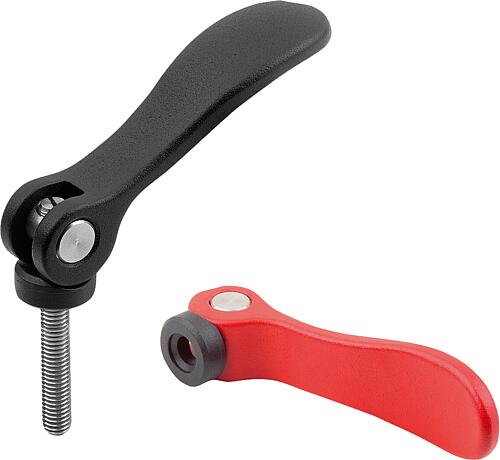 Exzenterhebel Aluminium mit Innen- und Außengew...