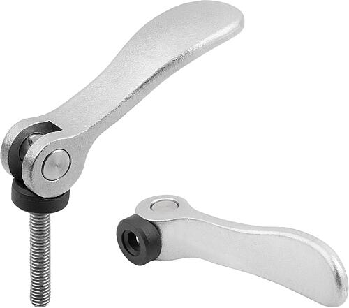 Exzenterhebel Edelstahl mit Innen- und Außengew...