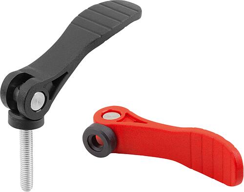 Exzenterhebel Kunststoff mit Innen- und Außenge...