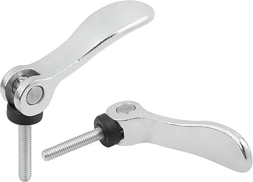 Exzenterhebel Stahl einstellbar mit Außengewind...