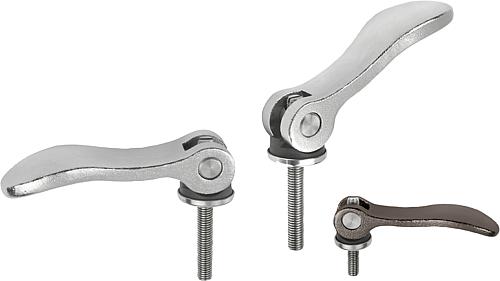 Exzenterhebel Edelstahl einstellbar mit Außenge...