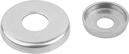 Scheibe Edelstahl für Exzenterhebel
