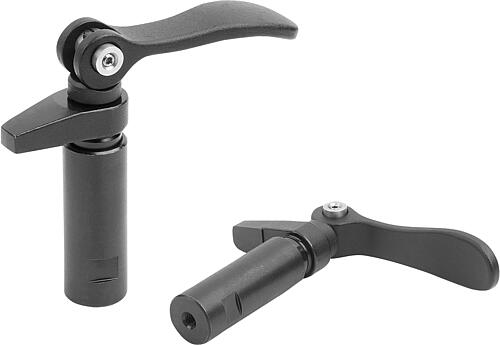 Spannhaken mit Bund und Exzenterhebel