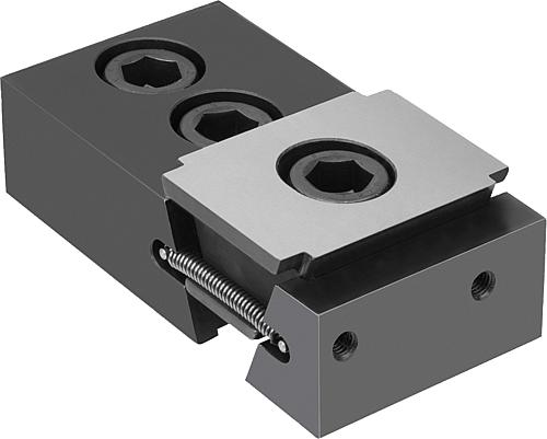 Keilspanner mit Festbacke, Form D, mit Bearbeit...