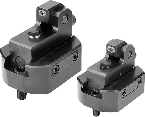 Spannelement mit Grippeinsatz für Niederzug-Sp...