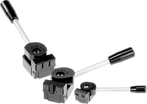 Niederzugspanner Stahl mit Spannhebel und Zentr...