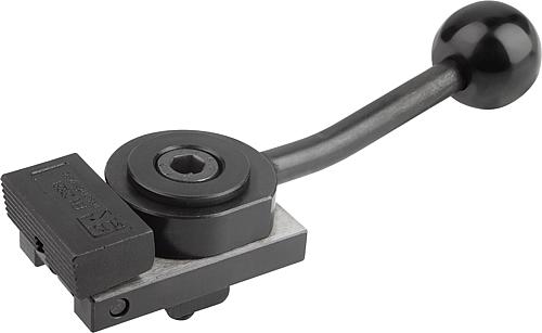 Niederzugspanner Spannbacken eben