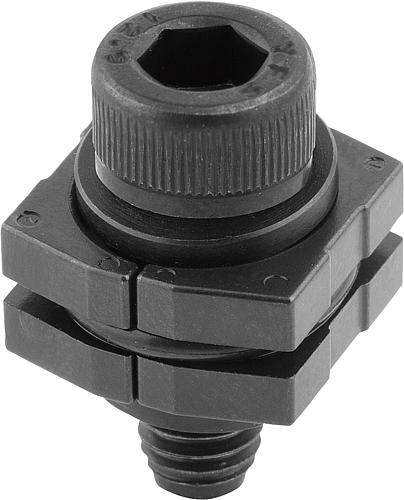 Keilspanner Stahl, mit Keilflächen, mit Zylinde...