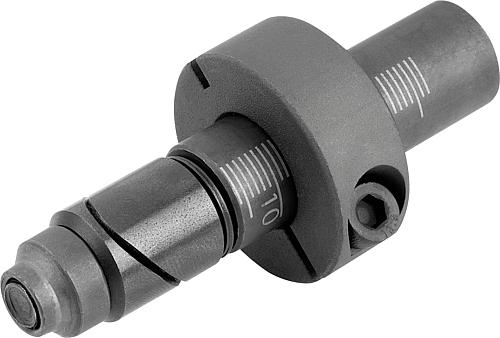 Spannbolzen Stahl, Form A