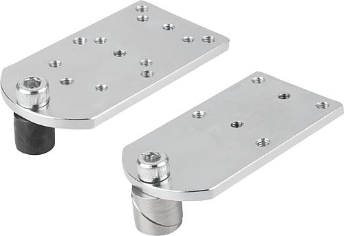 Spannbolzen Stahl oder Edelstahl mit Adapterpl...