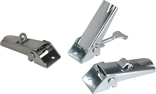 Spannverschlüsse Stahl oder Edelstahl mit Blech...