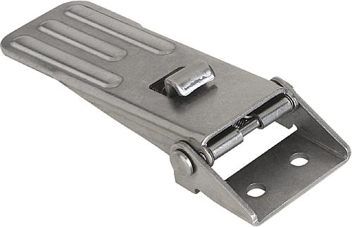 Spannverschlüsse Stahl oder Edelstahl mit Blech...