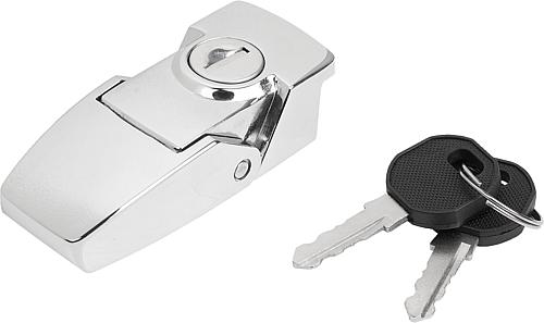 Spannverschlüsse Zink mit Blechbügel, Anschraub...