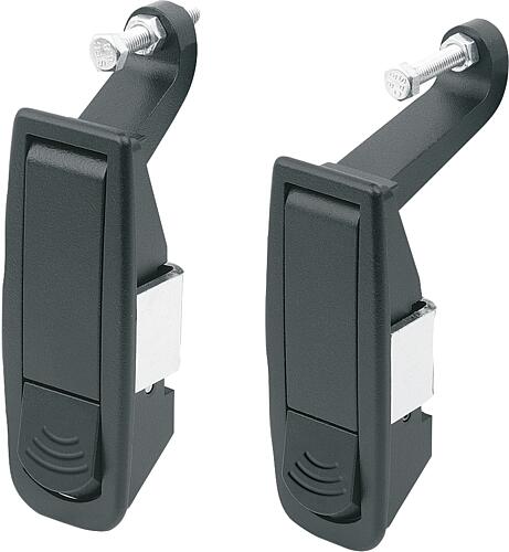 Kompressions-Hebelverschlüsse Zink, Form A, nic...