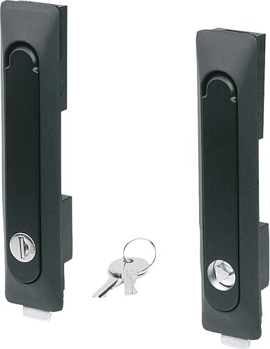 Schwenkhebel Kunststoff, Montageloch eckig, Mon...