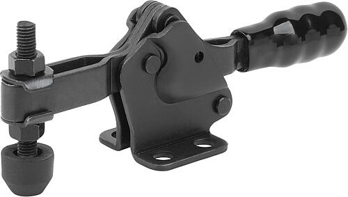 Schnellspanner Stahl schwarz, horizontal mit wa...