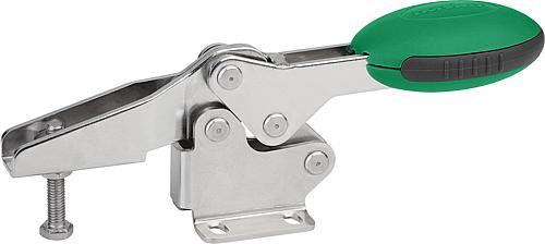 Schnellspanner horizontal mit waagrechtem Fuß ...