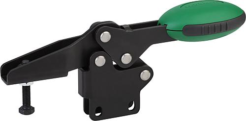 Schnellspanner horizontal mit senkrechtem Fuß ...