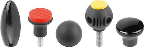 Griffe und Knöpfe - inch