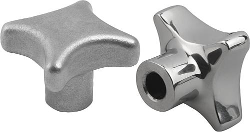 Kreuzgriffe ähnlich DIN 6335 Edelstahl, Form C,...