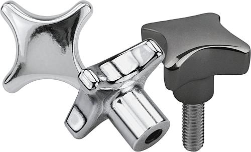 Kreuzgriffe ähnlich DIN 6335 Edelstahl