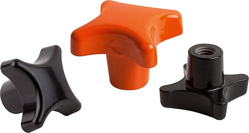 Kreuzgriffe aus Grauguss kunststoffbeschichtet...