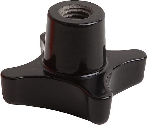 Kreuzgriffe aus Grauguss, kunststoffbeschichtet...