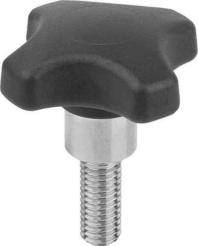 Kreuzgriffe Kunststoff metall-detektierbar mit ...