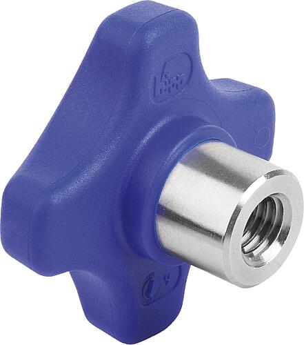 Kreuzgriffe Kunststoff visuell-detektierbar mit...