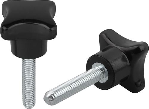 Kreuzgriffe ähnlich DIN 6335, Form L mit Außeng...