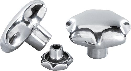 Sterngriffe ähnlich DIN 6336 aus Aluminium