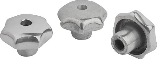 Sterngriffe ähnlich DIN 6336 aus Aluminium, For...