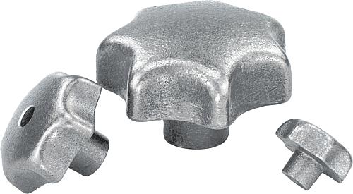 Sterngriffe DIN 6336 aus Grauguss - inch