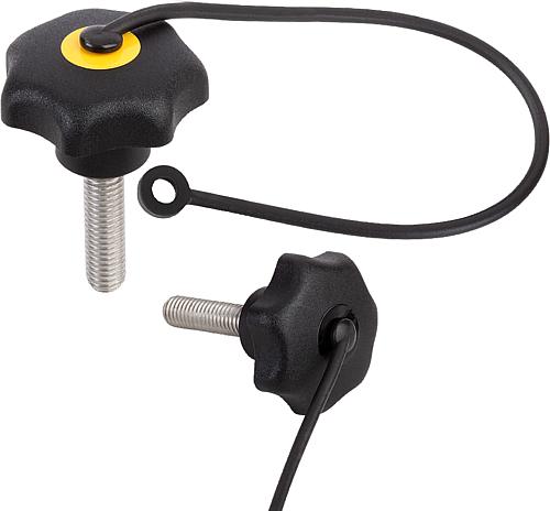 Sterngriffe mit Sicherungsband ähnlich DIN 6336...