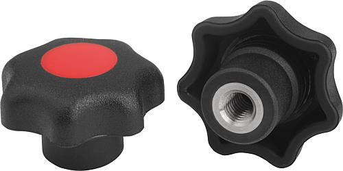 Sterngriffe ähnlich DIN 6336 Stahlteile Edelsta...