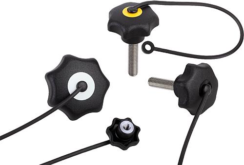 Sterngriffe mit Sicherungsband ähnlich DIN 6336...