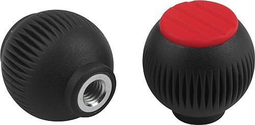 Griffkugeln mit Innengewinde - inch