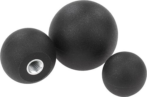 Kugelknöpfe Thermoplast DIN 319 erweitert