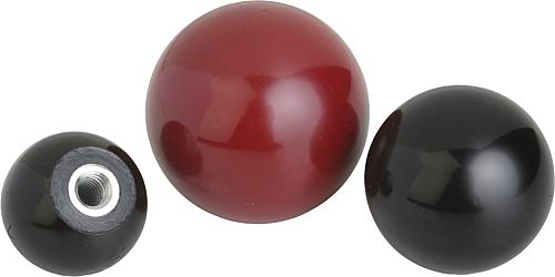 Kugelknöpfe glatt DIN 319 erweitert