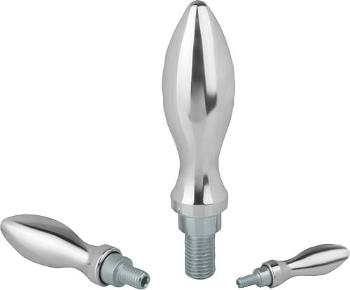 Ballengriffe drehbar ähnlich DIN 98 Form E, aus...