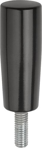 Konusgriffe Kunststoff (Duroplast) mit Außengew...