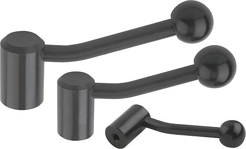 Spannhebel mit Innengewinde, 20 Grad