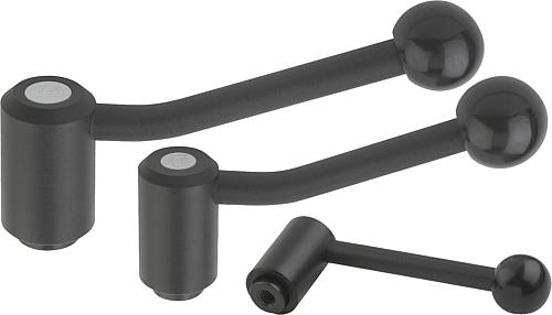 Spannhebel mit Innengewinde - inch