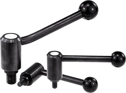 Spannhebel mit Außengewinde - inch