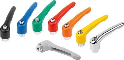 Klemmhebel Zinkdruckguss mit Innengewinde, Gewi...