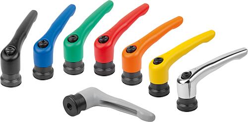 Klemmhebel Zinkdruckguss mit Innengewinde und S...