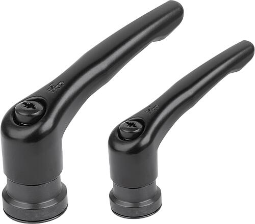 Klemmhebel Zink mit Innengewinde und Spannkraft...